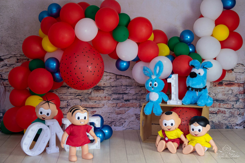 Emilia- ensaio turma da Monica