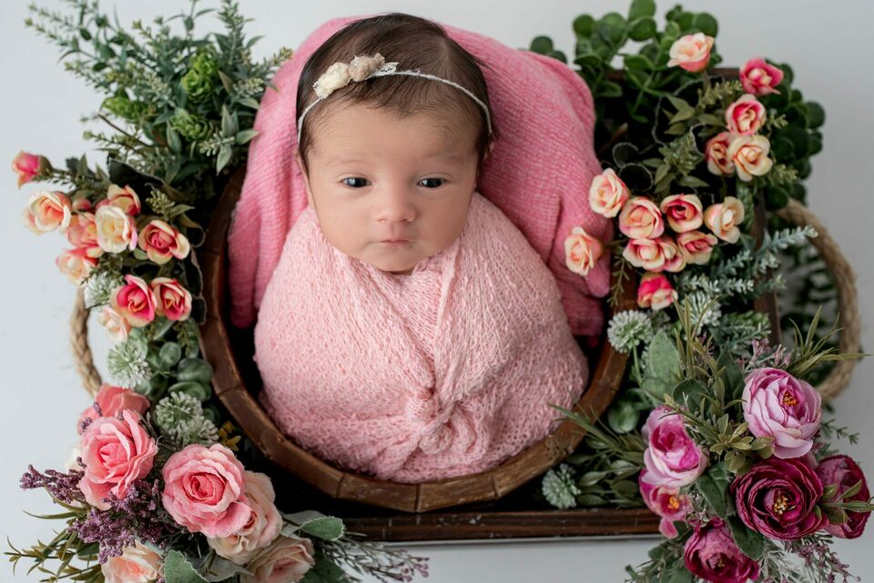 newborn Maria Eduarda