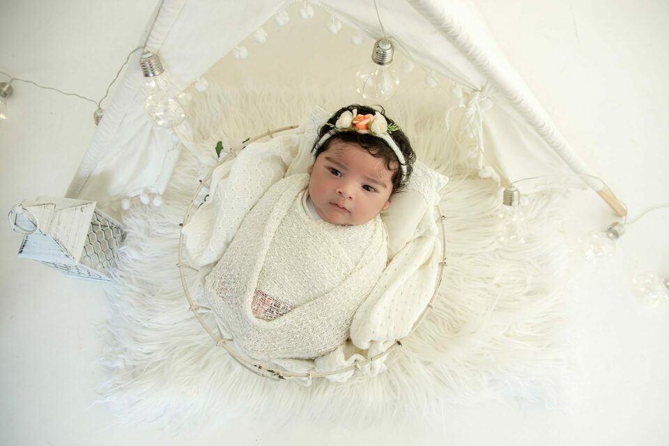 newborn Maria Flor