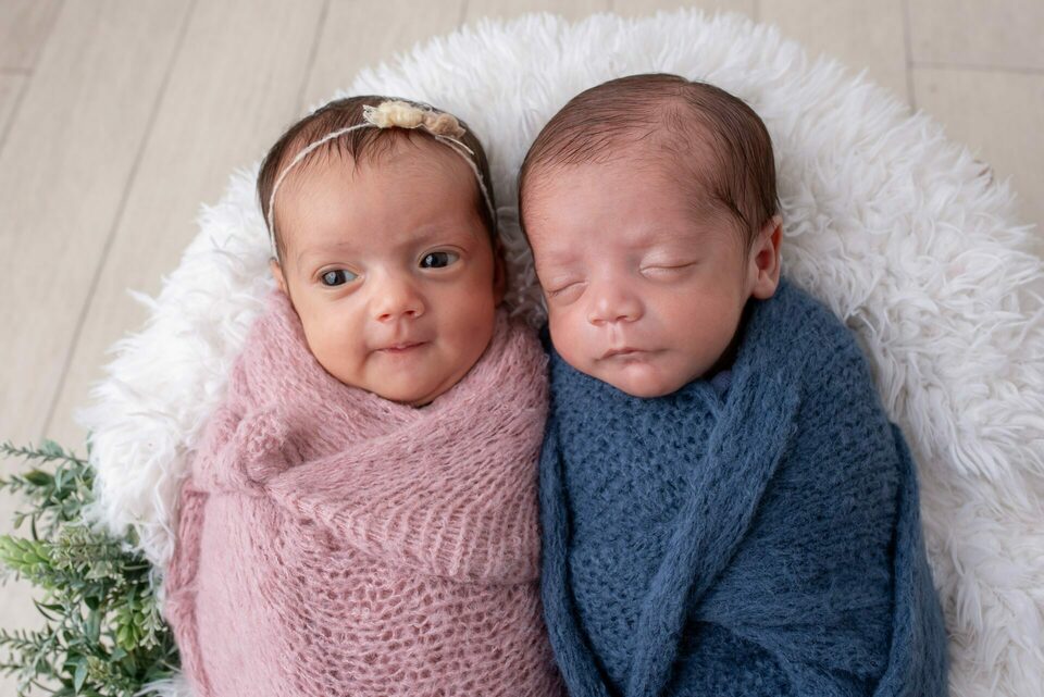 Newborn Maria Flor e Heitor